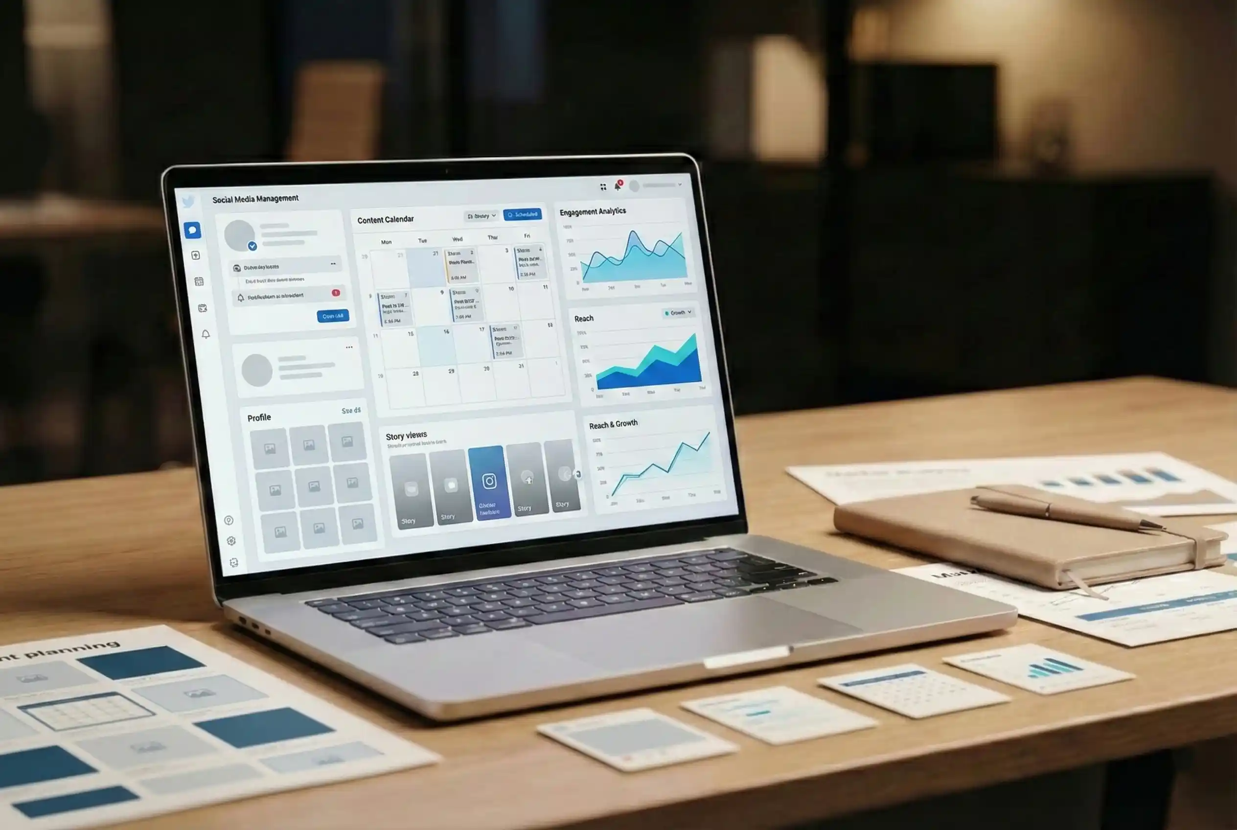 إدارة وسائل التواصل